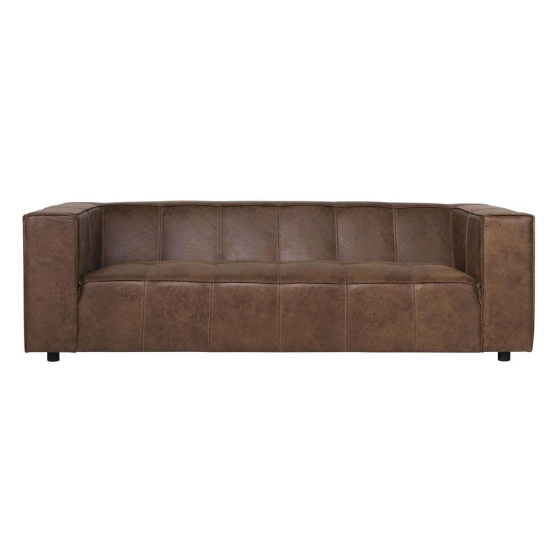 CIC - Sofá 3 cuerpos Harry 97x70x97 cm Café