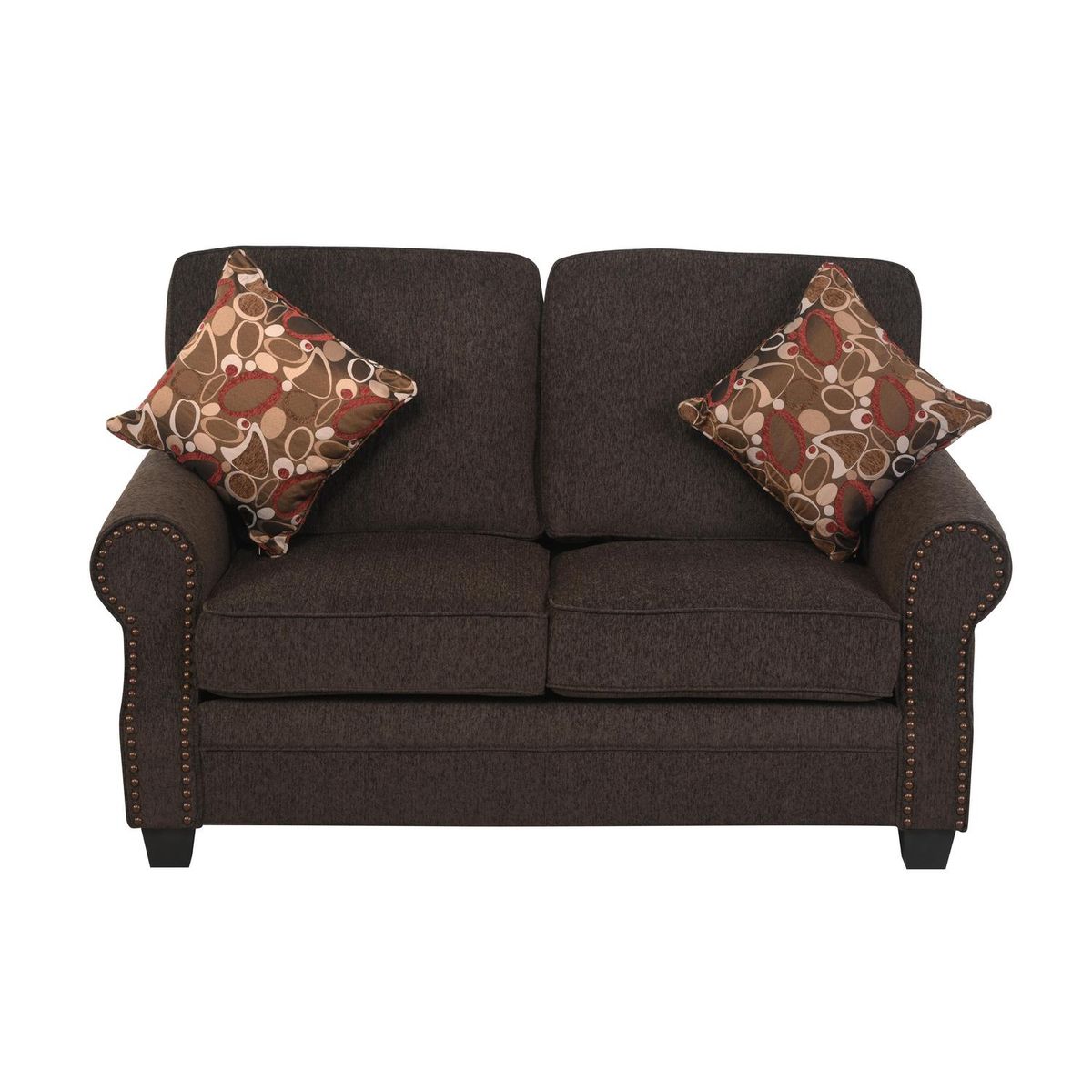 CIC - Sofá 3 cuerpos FLORIDA 165x98x93 cm Chocolate