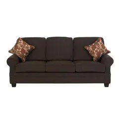 CIC - Sofá 3 cuerpos FLORIDA 226x98x93 cm Chocolate