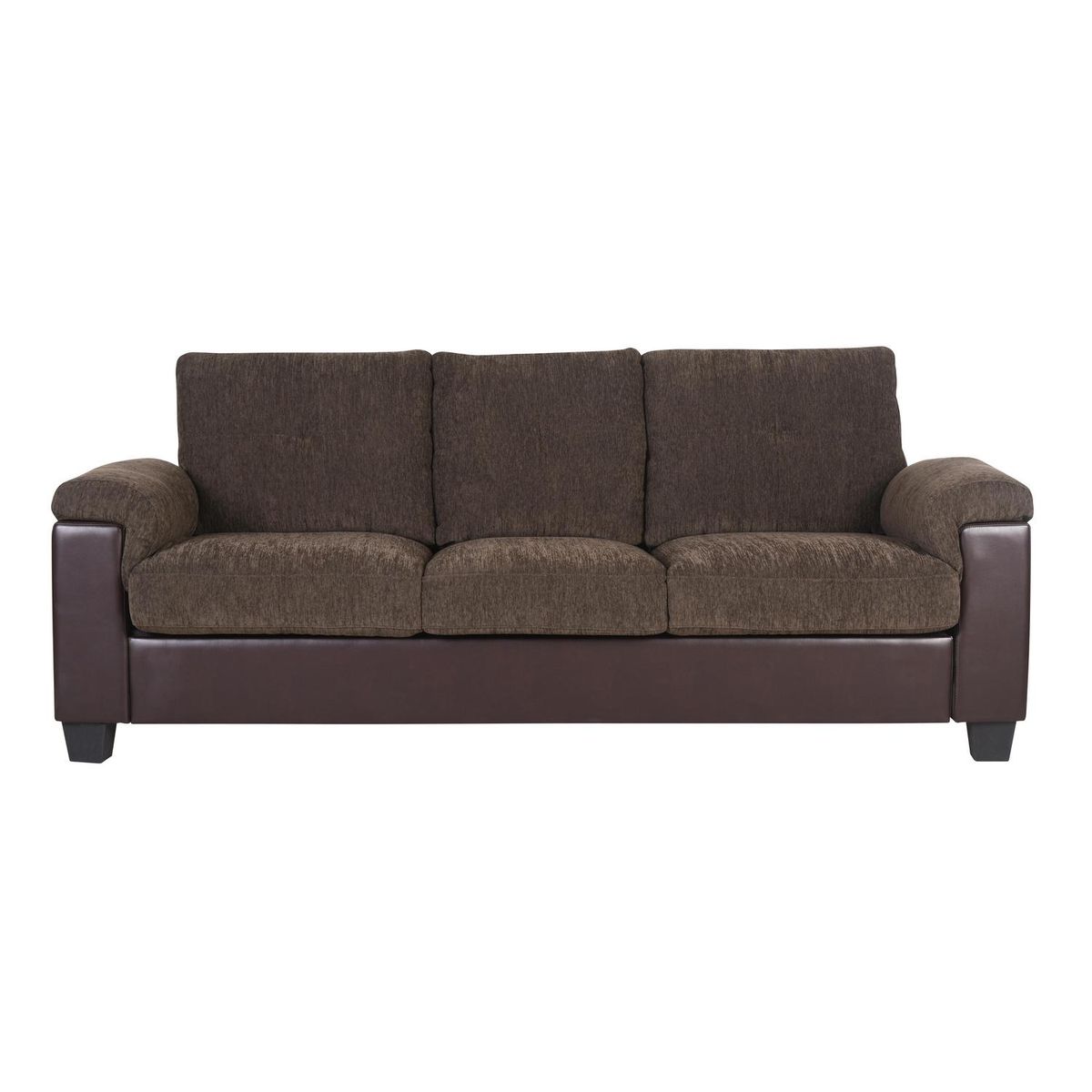 CIC - Sofá 3 cuerpos CACAO 214x89x89 cm Chocolate