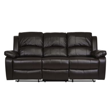 Sof reclinable 3 cuerpos 205x102x92 cm chocolate