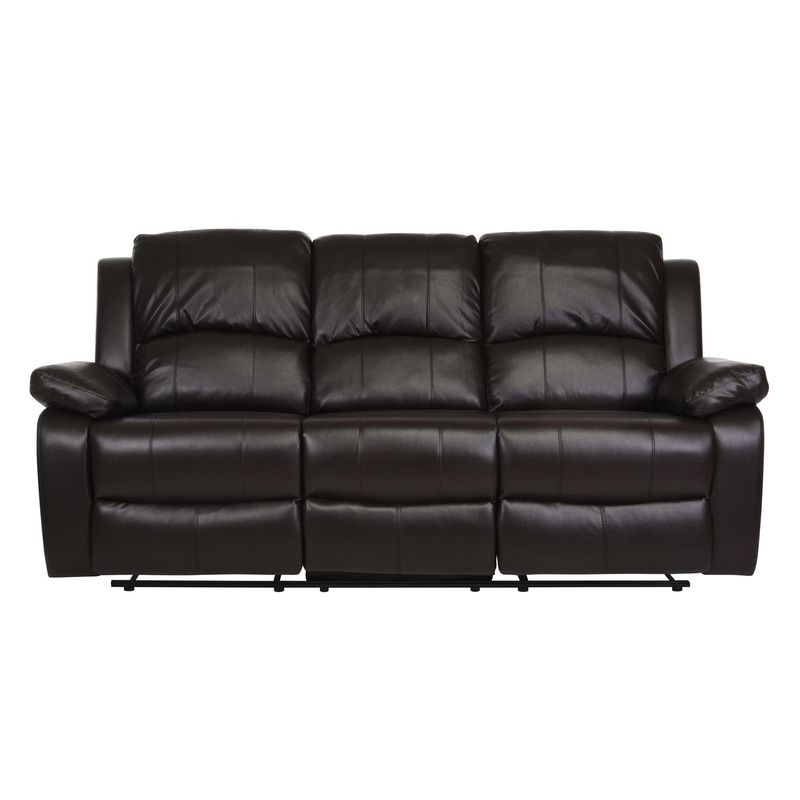 CIC - Sofá 3 cuerpos Andalucia 205x102x92 cm Chocolate