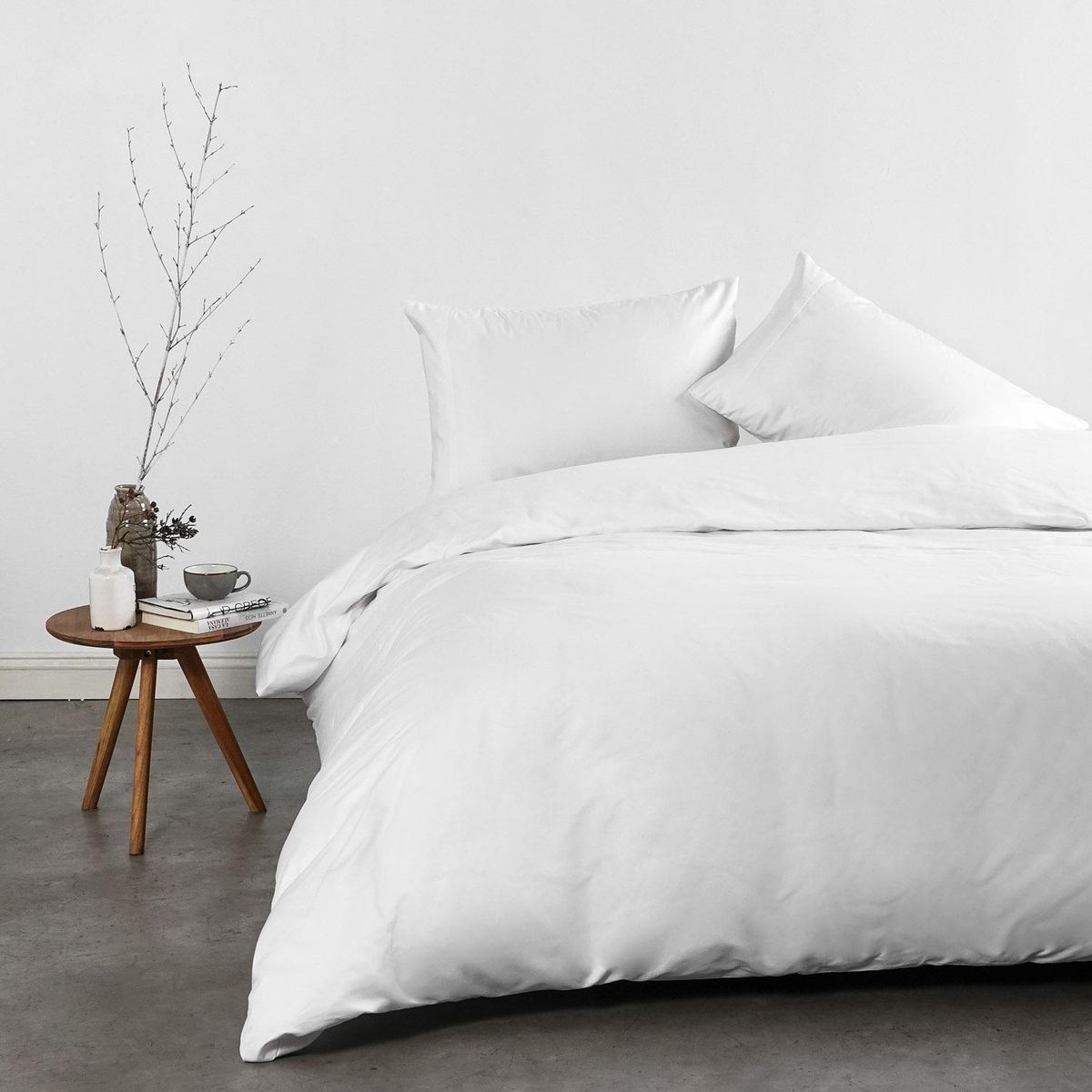 ROYAL SUPREME - Funda de Plumón King Sateen Blanco