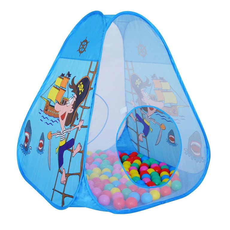 Tienda Multijuego 95x100x95 cm Azul