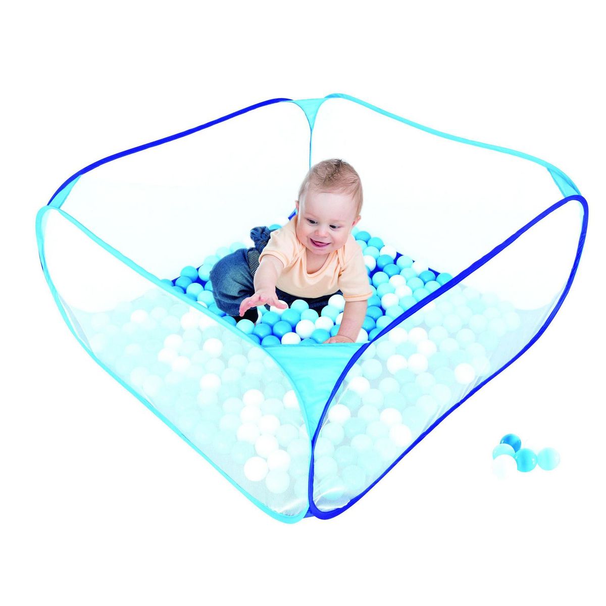 GAME POWER - Corral Bebé Plegable Portátil Espacio Seguro