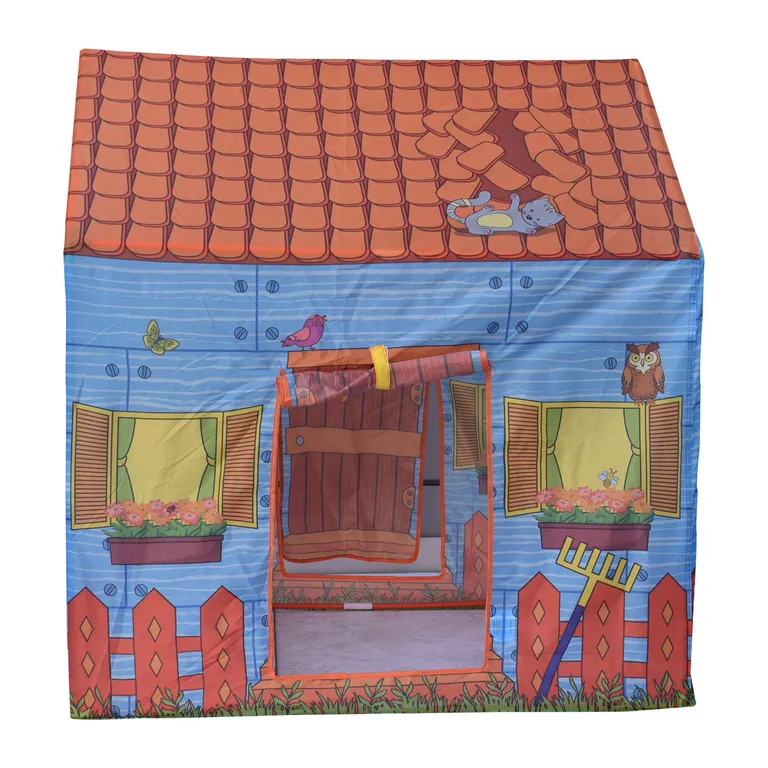 Casa de Juego Infantil 72x102x95 cm Multicolor