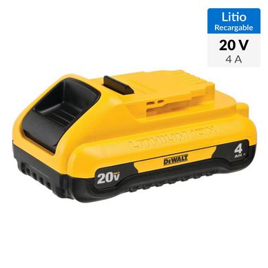 Batera recargable compacta 20V 4,0 Ah