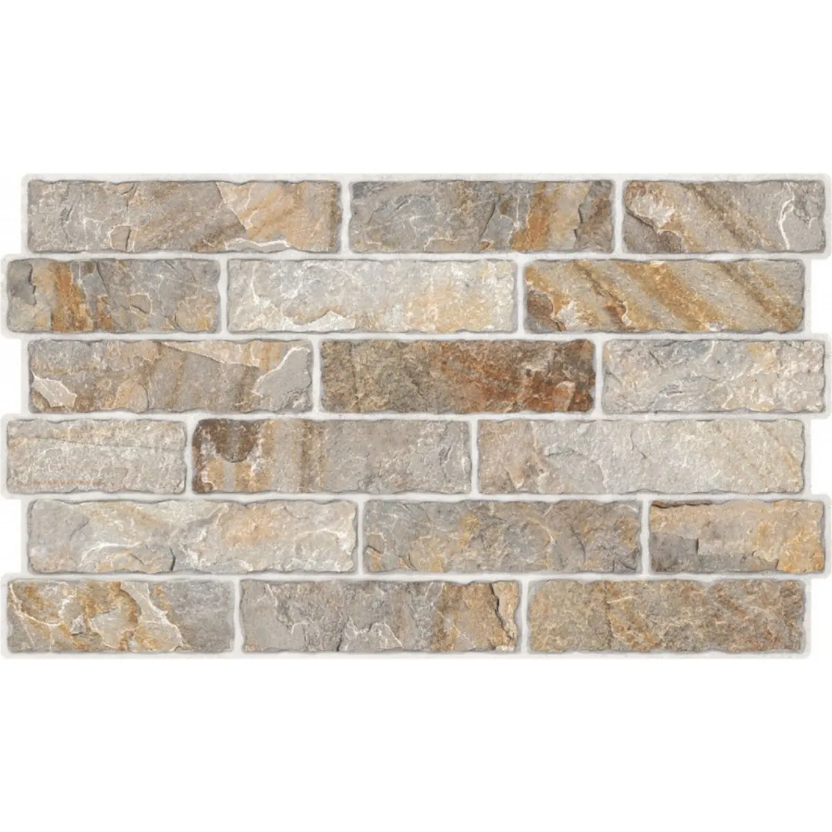 EMBRAMACO - Cerámica 34x58 cm Brick Beige 1.52 m2