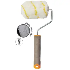 LIZCAL - Rodillo Fibra Trenzada Antigota 12 cm para Todo Tipo Pintura