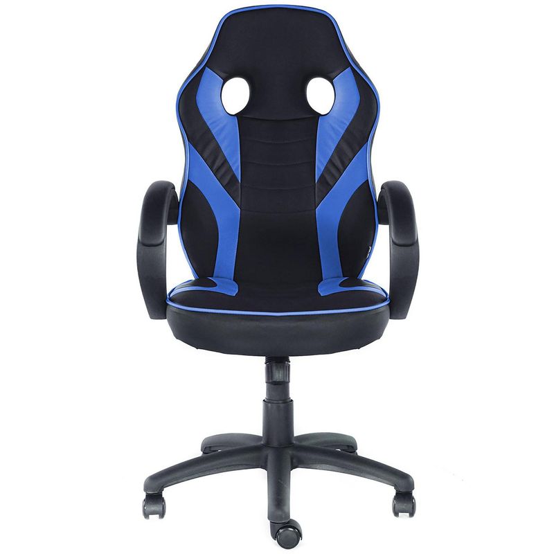 ONE SIT - Silla Escritorio Gamer Bros Negro/Azul