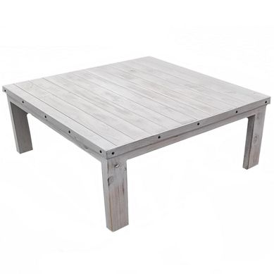 Mesa de centro 100x100x40 cm blanco