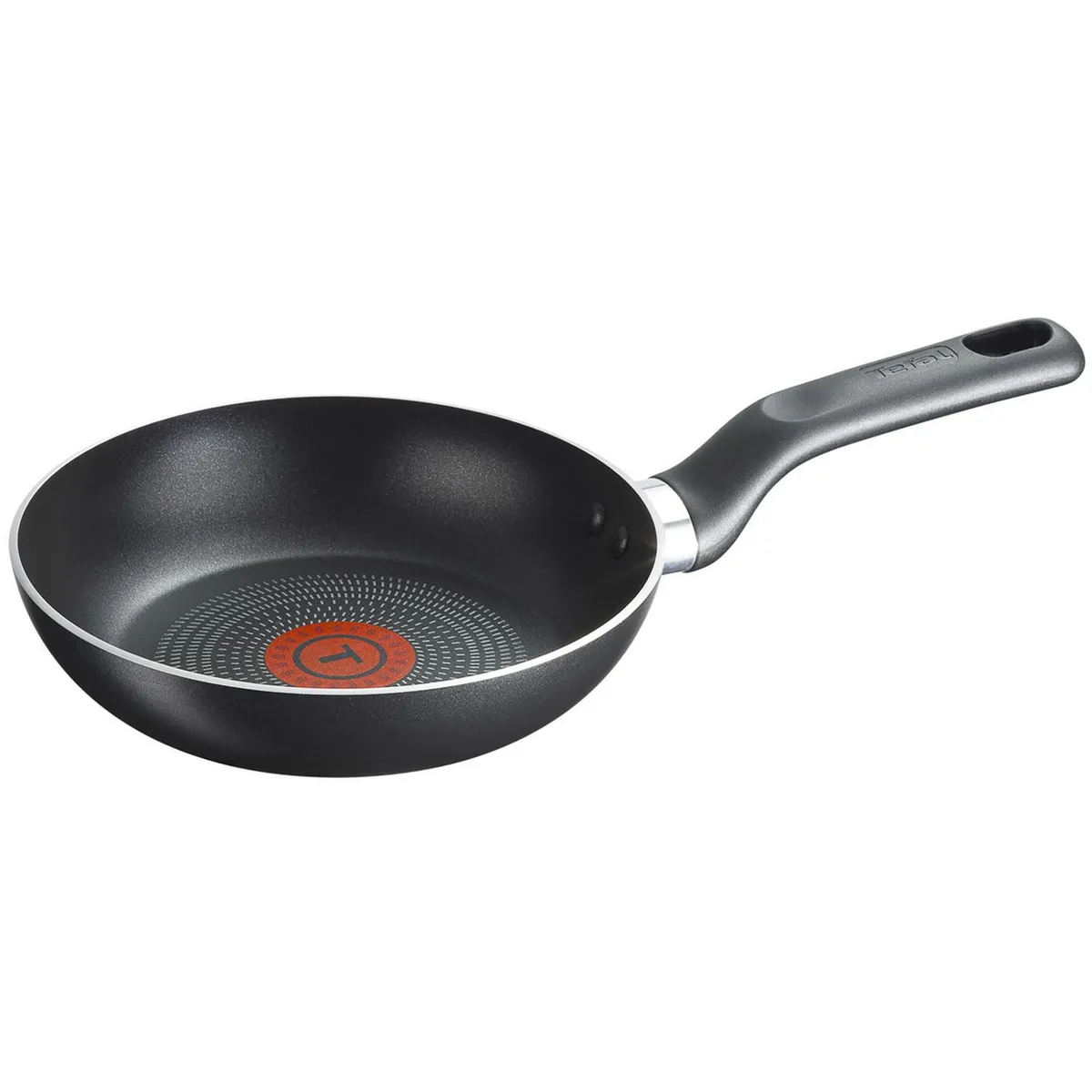 TEFAL - Sartén 24 cm Aluminio Negro