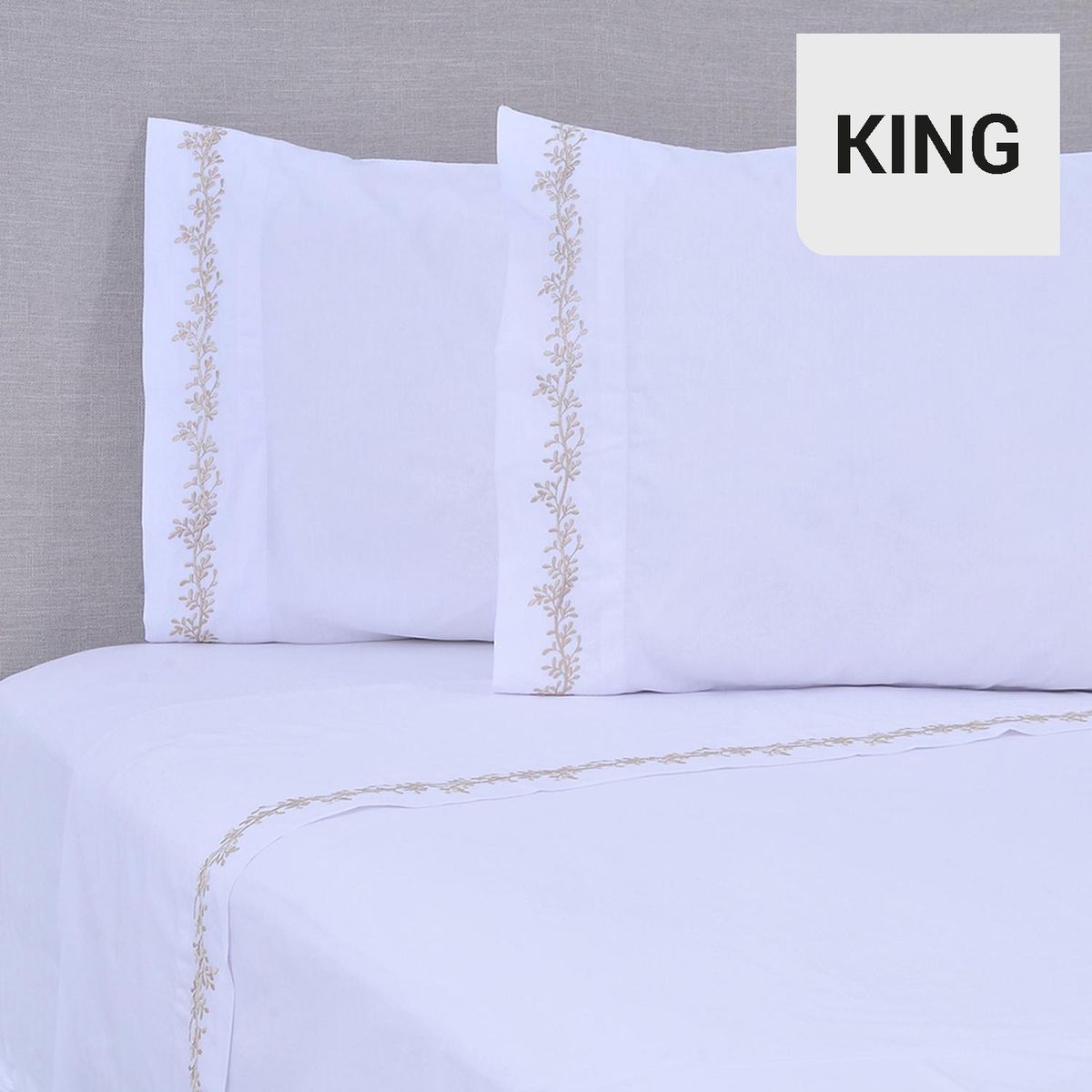 MASHINI - Sábana 180 Hilos Ramas