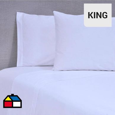 Sbana 180 hilos blanco king