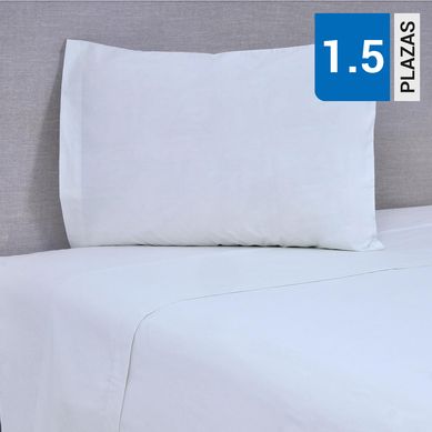 Sbana 180 hilos gris 1.5 plazas