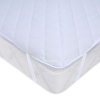 Cubrecolchón Impermeable 2 plazas Blanco