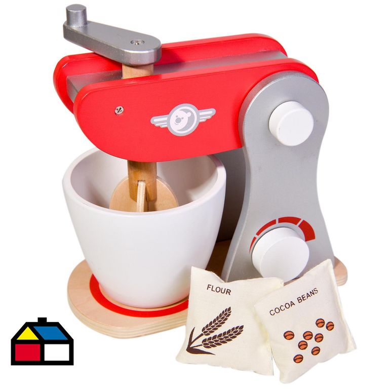 KIDSCOOL Batidora didáctica Retro en madera