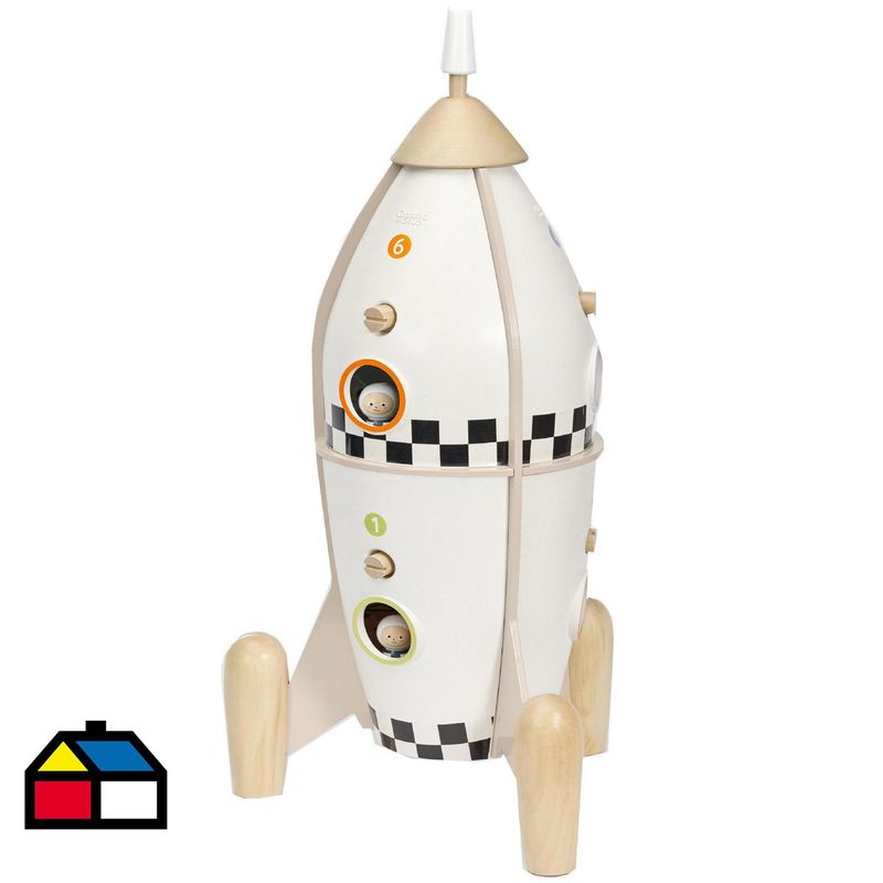 KIDSCOOL - Cohete espacial Rocket con accesorios