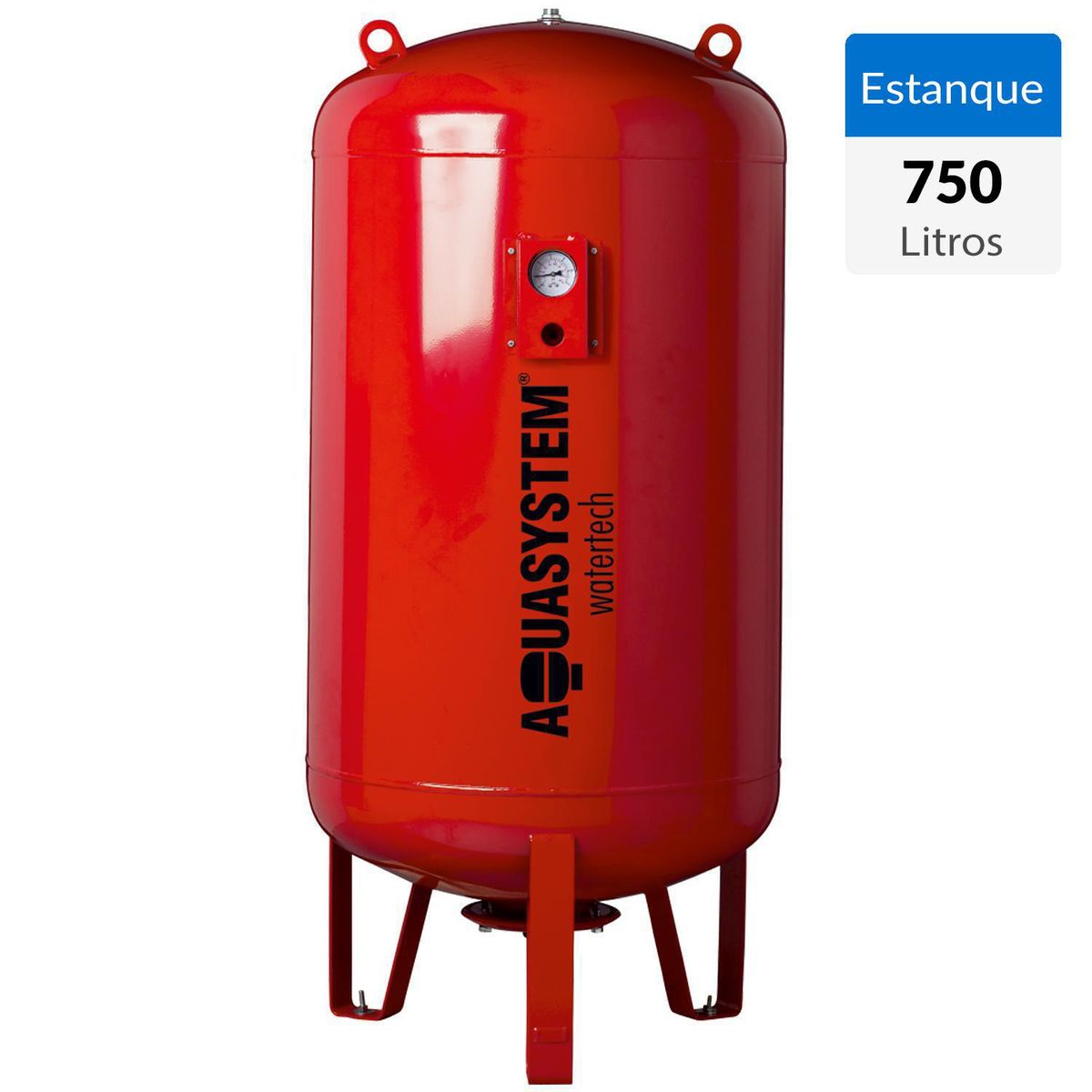 AQUASYSTEM - Estanque hidroneumático vertical 750 lt
