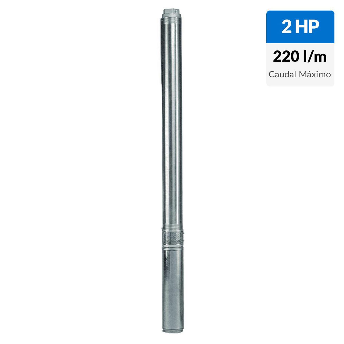 SUBLINE - Bomba de pozo profundo 4" con motor italiano 2,0HP