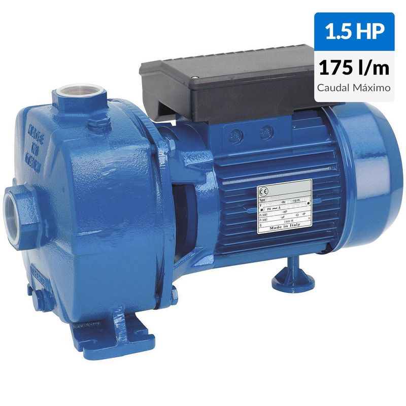 REGGIO - Bomba centrífuga de doble impulsor 1,5HP