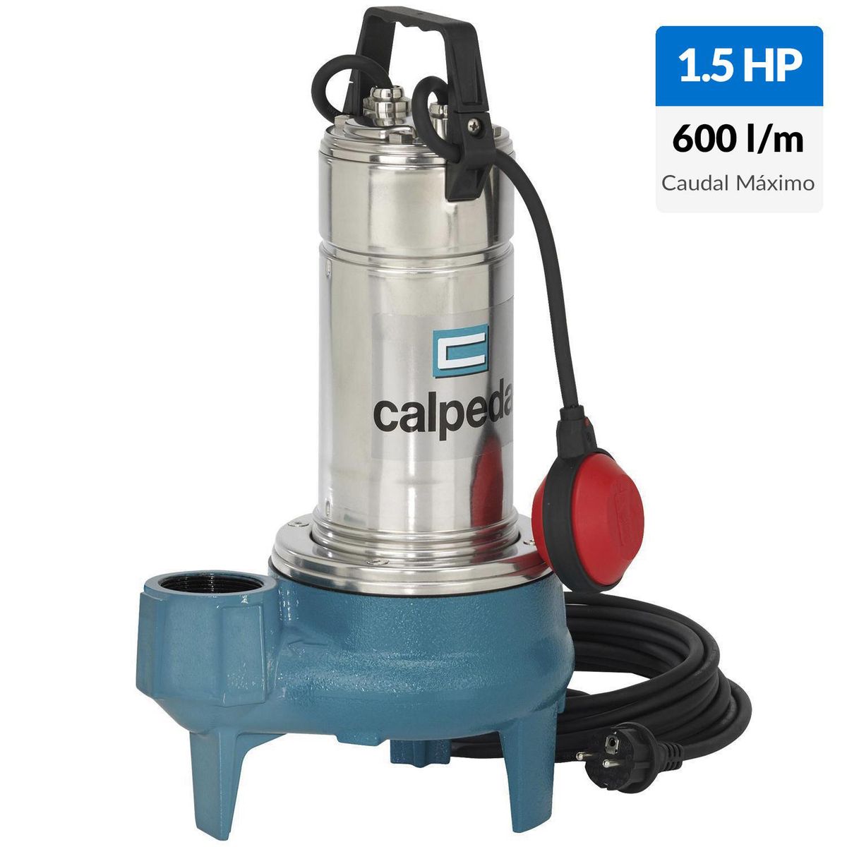CALPEDA - Bombas sumergible para aguas negras 1,5HP