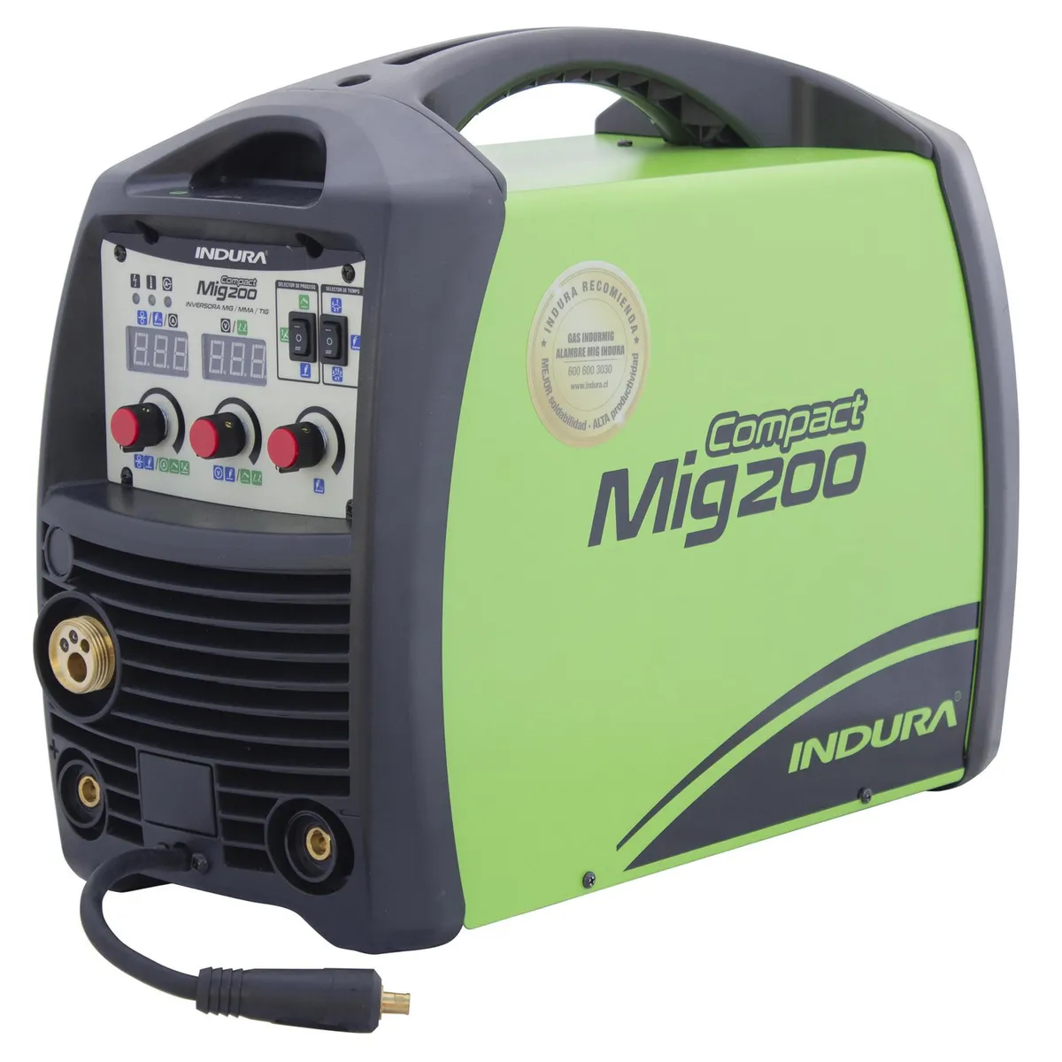 INDURA - Soldadora arco manual mig 200