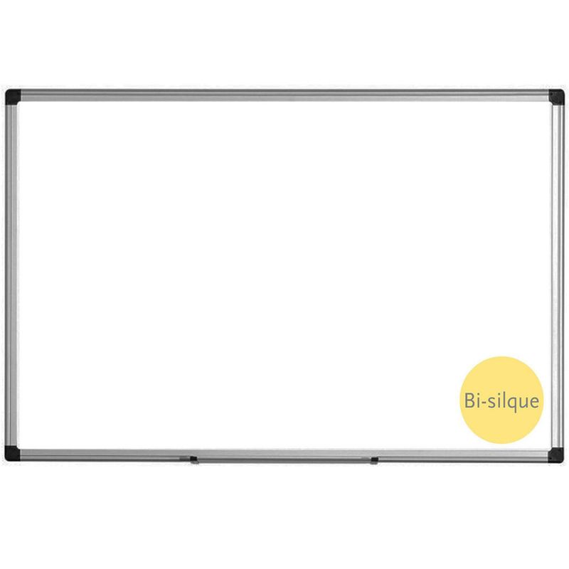 BI SILQUE - Pizarra acrílica blanca melamina 200x120 bi-silque