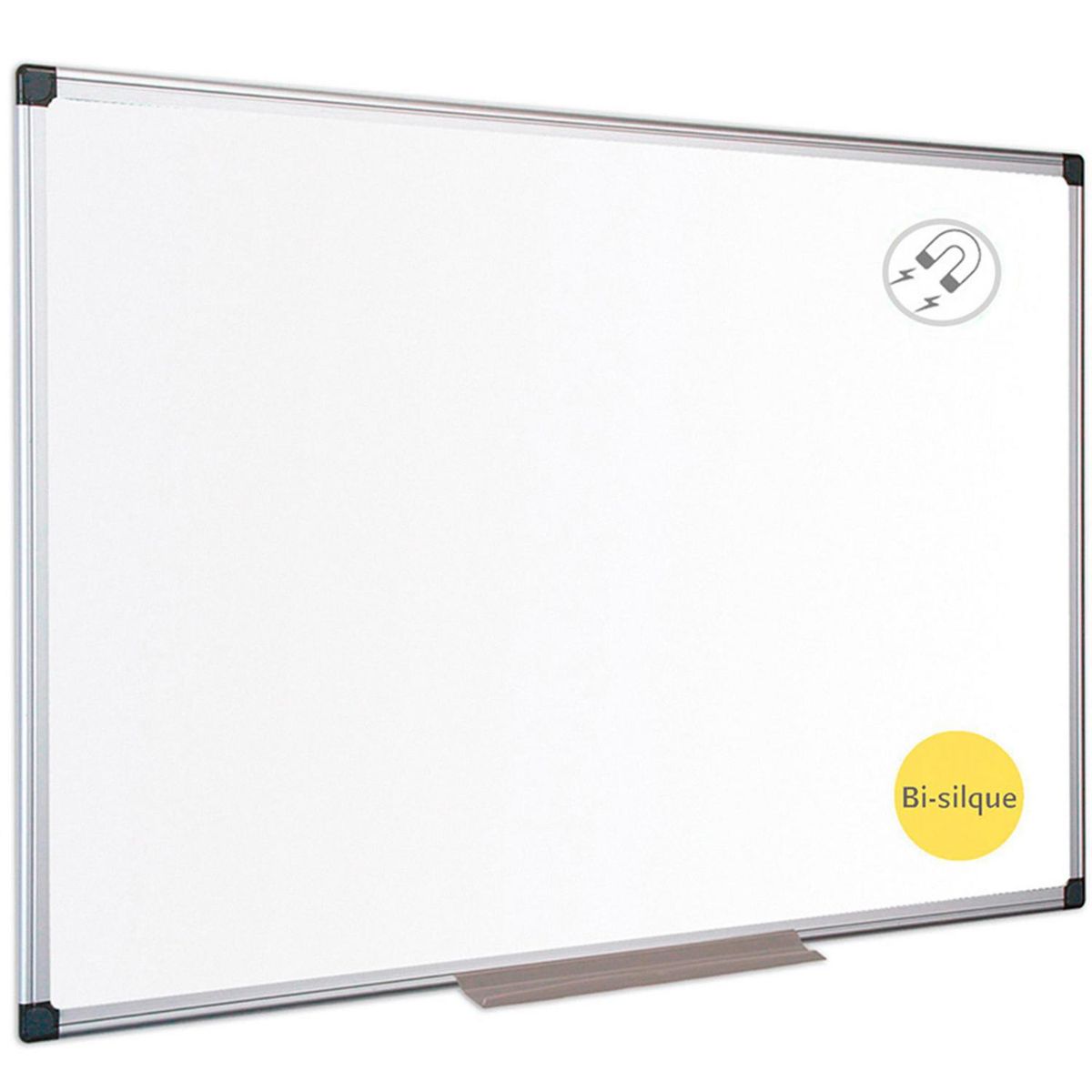 BI SILQUE - Pizarra blanca magnética 240x120 bi-silque