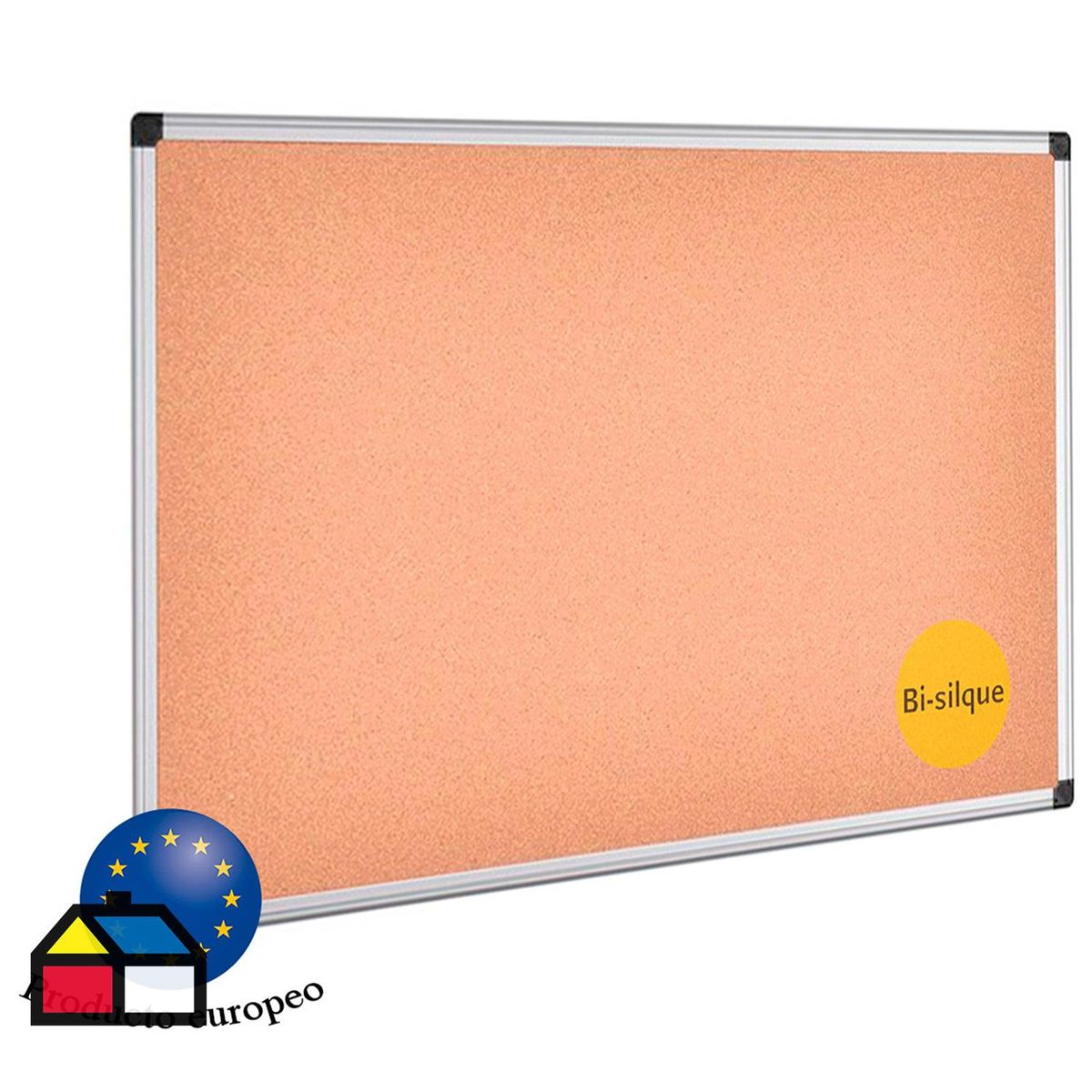 BI SILQUE - Pizarra corcho 200x100 marco aluminio bi-silque