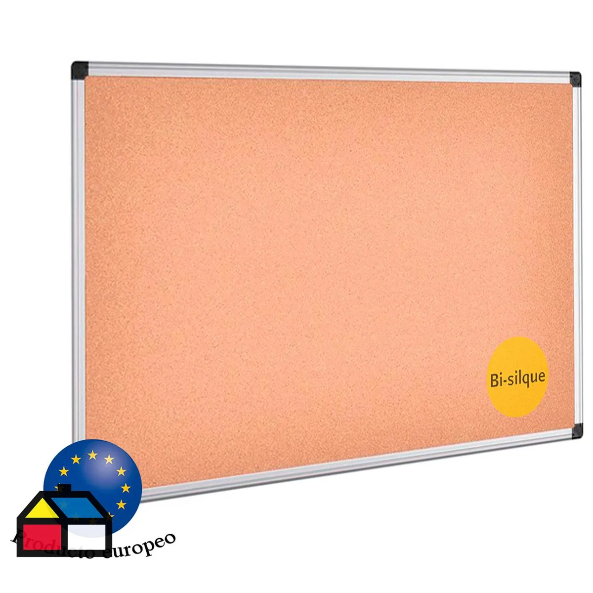 BI SILQUE - Pizarra corcho 200x100 marco aluminio bi-silque