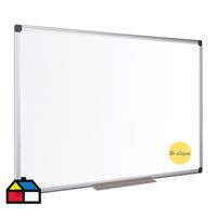 Pizarra blanca magnética 200x100 bi-silque