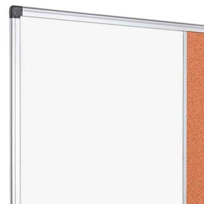 Imagen 2 del producto Pizarra mixta corcho+magnética 60x45 bi-silque