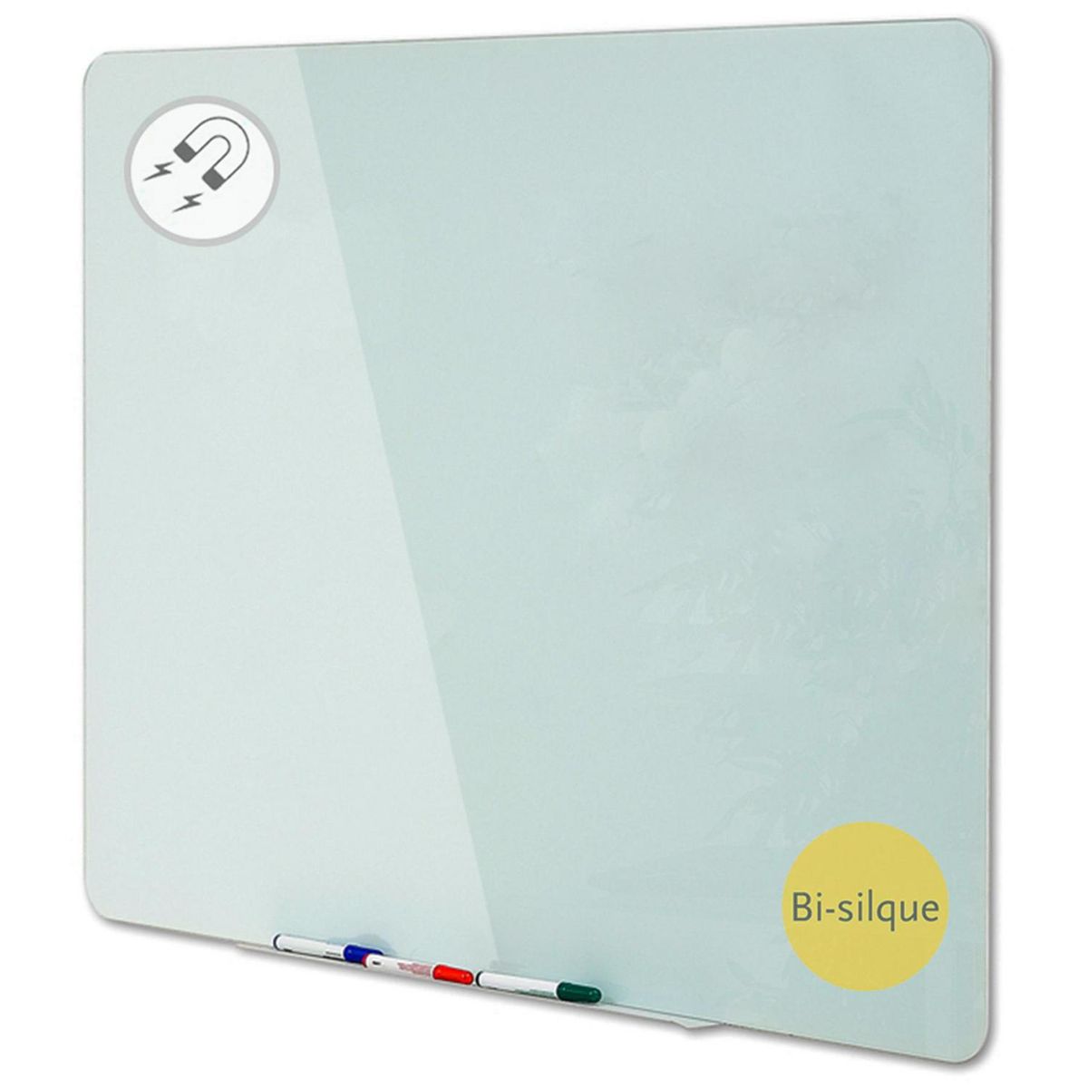 BI SILQUE - Pizarra vidrio magnética 150x120 bi-silque