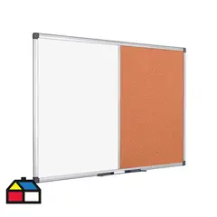 BI SILQUE - Pizarra mixta corcho+magnética 120x90 bi-silque