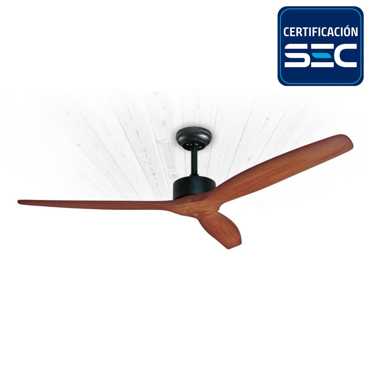 PRIMATERM - Ventilador de techo Primaterm Aviador café