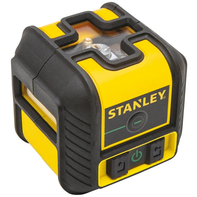 STANLEY Nivel láser líneas cruzadas luz verde 10 metros
