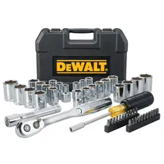DEWALT - Set mecánico 1/2" 49 piezas hexagonal