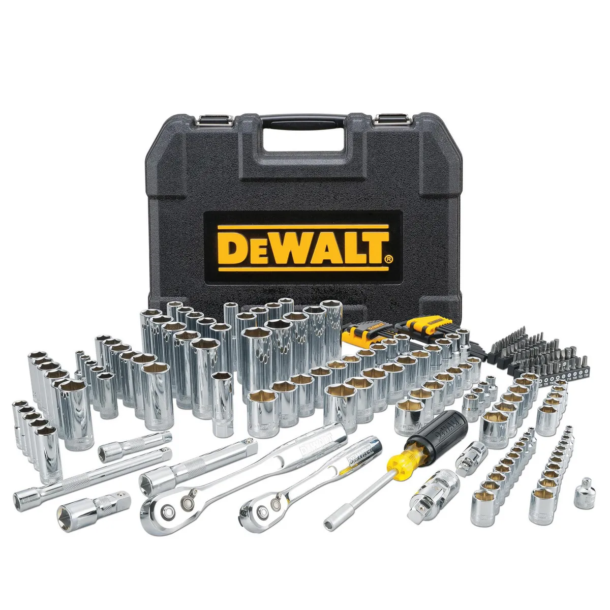DEWALT - Set mecanico 200 piezas hexagonal
