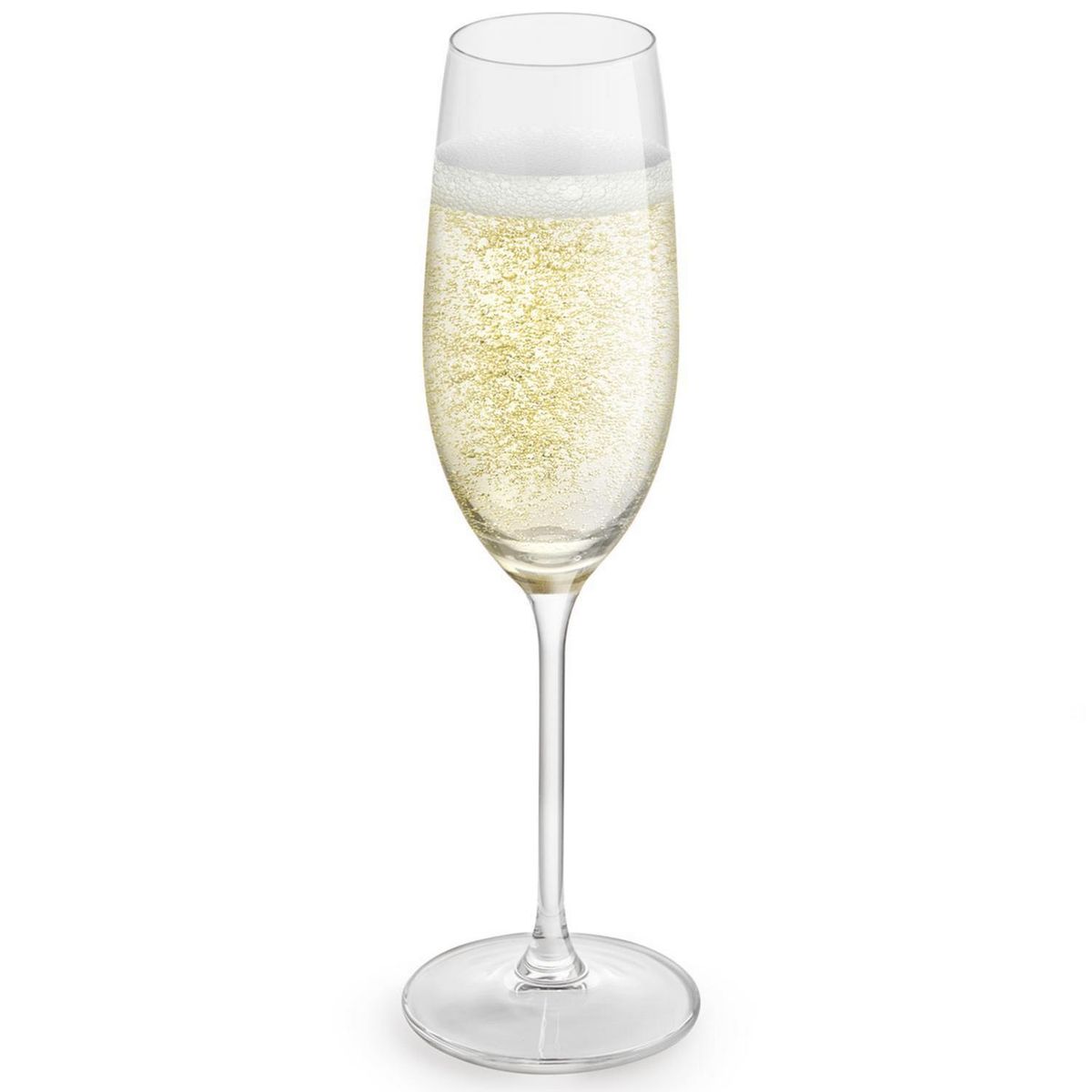 ROYAL - Set 6 Copas de Champán 210 ml Vidrio Transparente