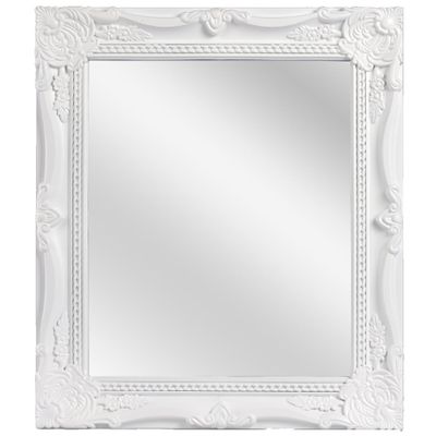 Imagen 2 del producto Espejo plástico 25x30 cm blanco