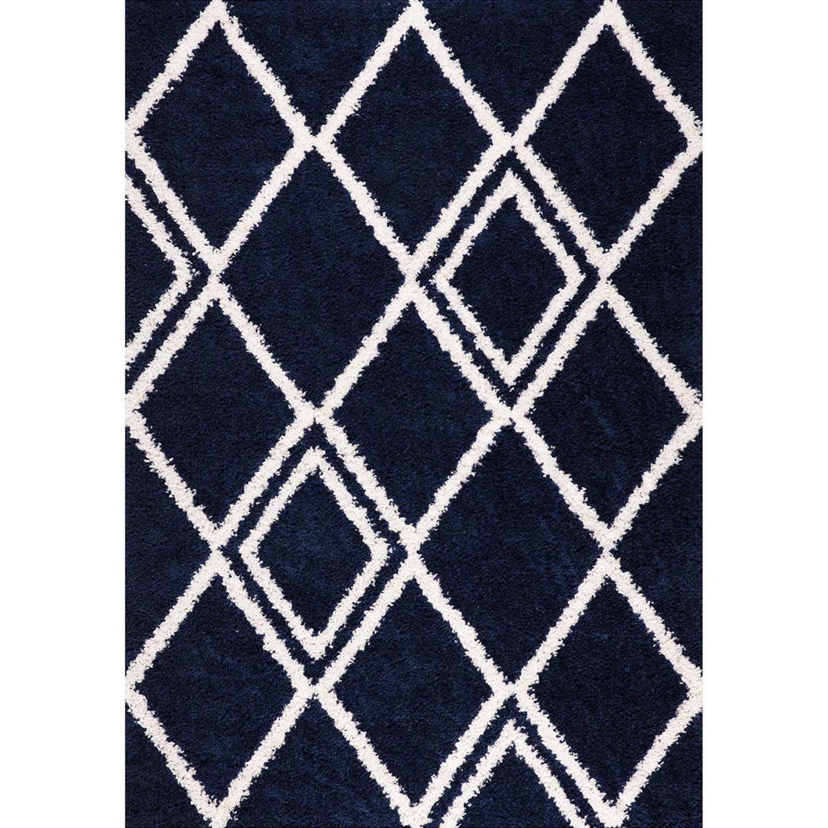 DIB - Alfombra Mesh 120x170 cm Polipropileno Azul