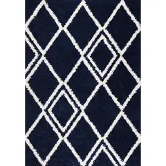 DIB - Alfombra mesh 120x170 cm azul