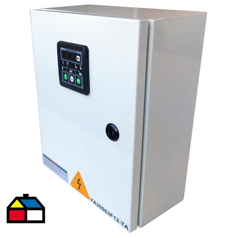 KIPOR - Tablero de trasnferencia automática 63A para generadores monofásicos