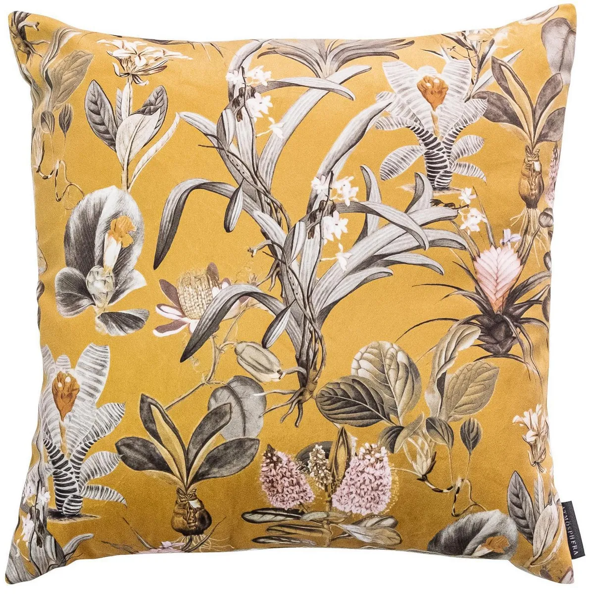 ATMOSPHERA HOME - Cojín botanic ocre 45x45 cm