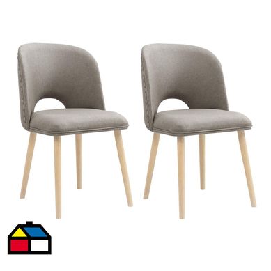 Set de 2 sillas comedor Namaste
