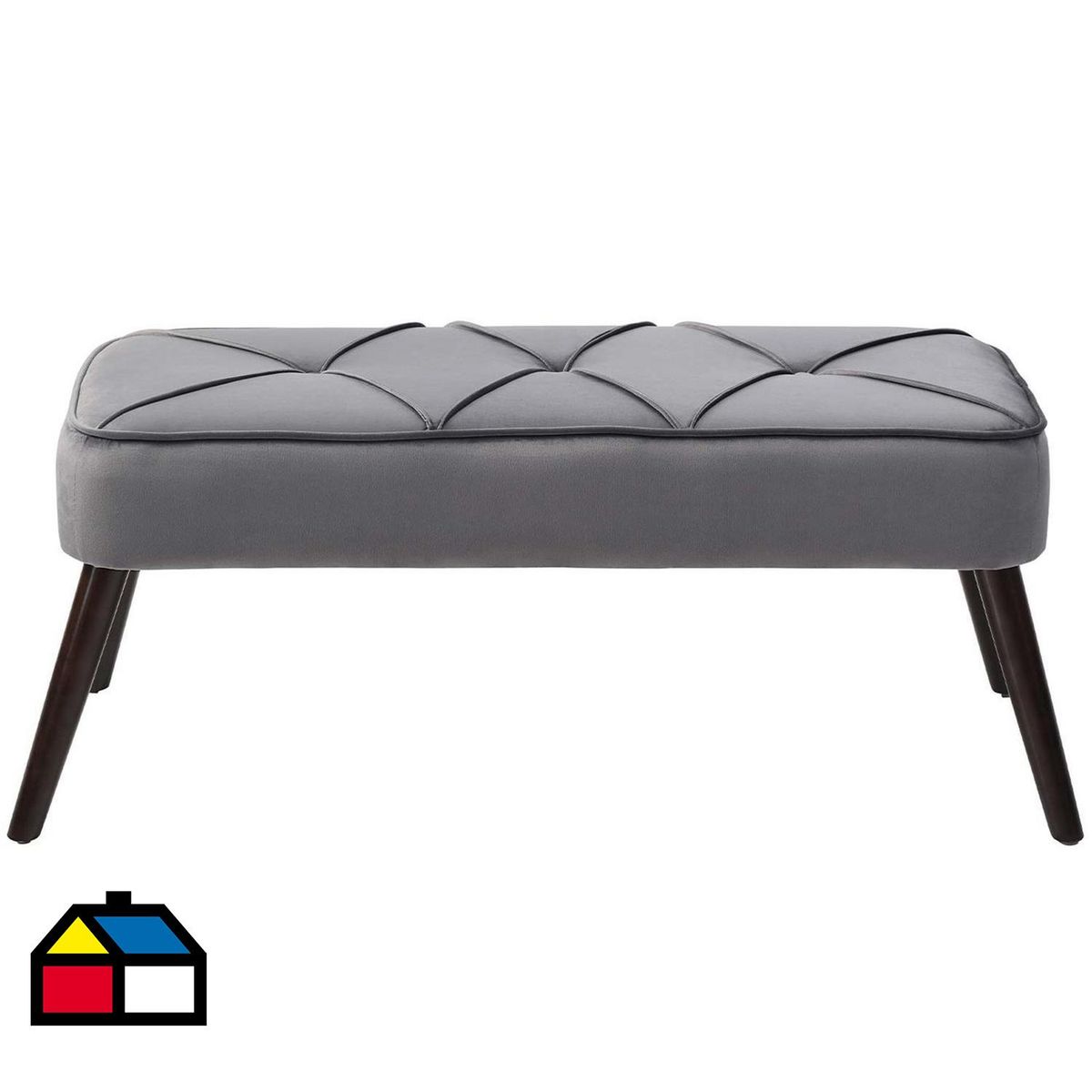 VEKKAHOME - Banca 100x35x46 cm