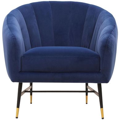 Poltrona 80x78x73 cm azul