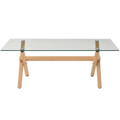 Mesa de centro 120x60x45 cm madera.