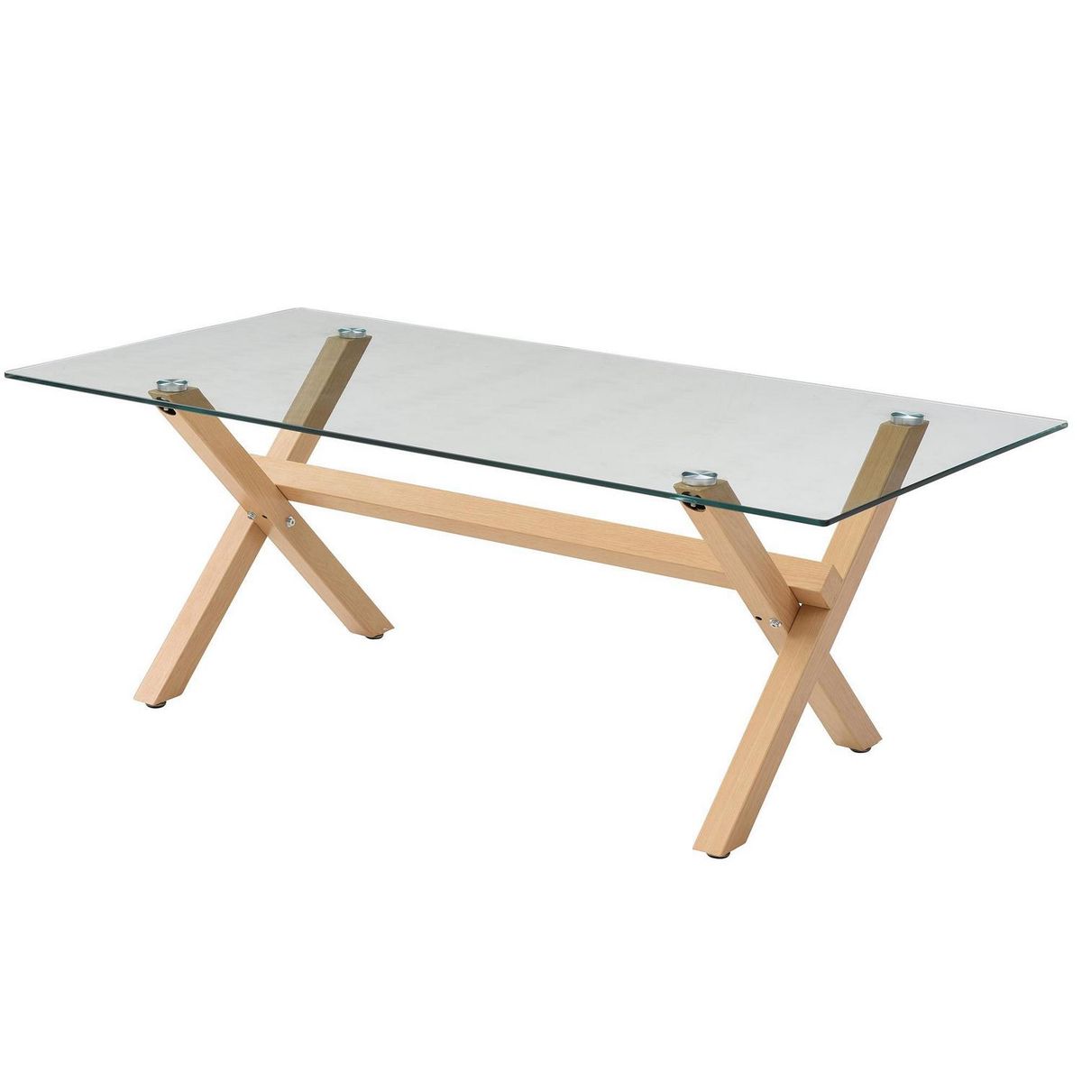 HOMY - Mesa de centro 120x60x45 cm madera